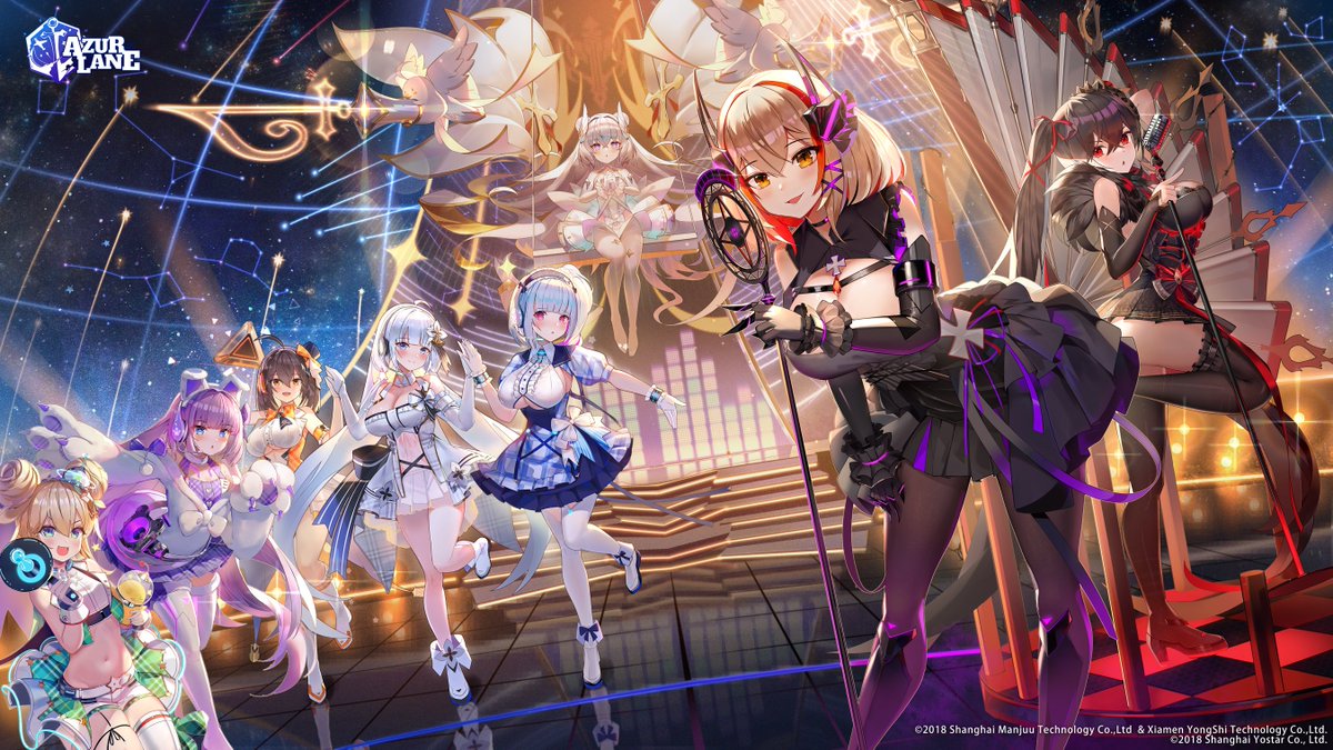 ダイドー(アズールレーン) ,ローン(アズールレーン) 「Illustration I drew for Muse event Part 」|Janyhero @FANBOX |のイラスト
