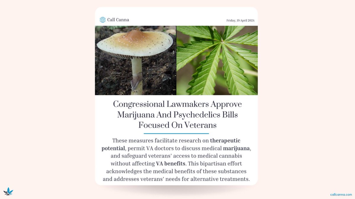 Congressional lawmakers have passed several Republican-led bills aimed at veterans' access to marijuana and psychedelics, marking a significant shift in drug policy discussions.

Source: Marijuana Moment