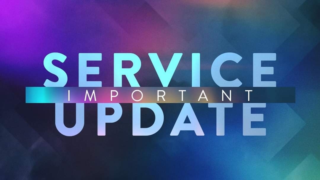 *** SERVICE UPDATE*** Fri 19th April at 4.20pm Due to road conditions the 521 Newcastle West to Charleville and the 521 Charleville to Newcastle West are diverting around Feenagh. This may cause a 10-15 minute delay.