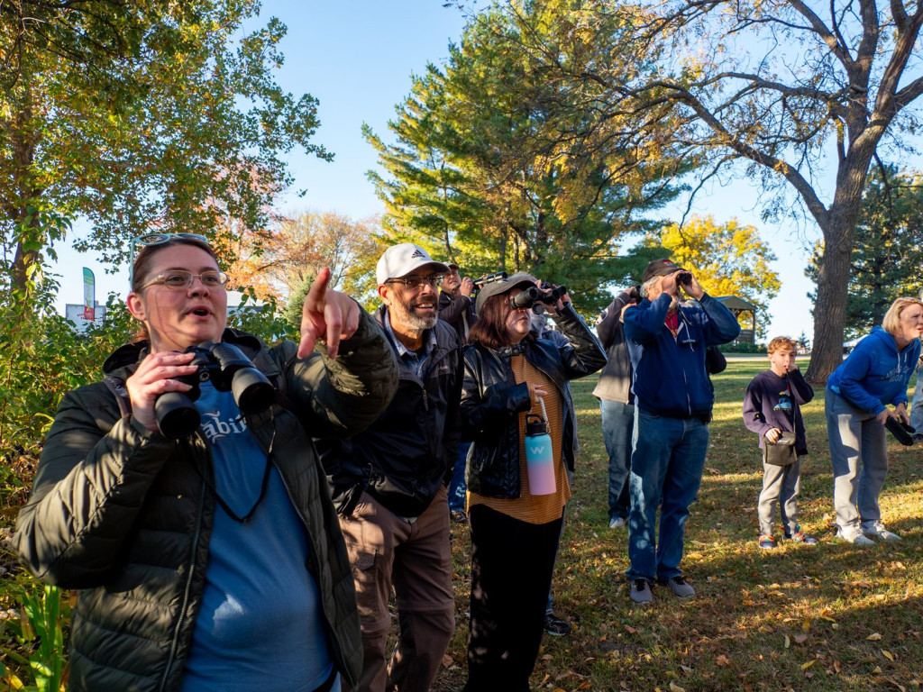 Since 2018, Cassandra Dean of Lincoln has been working for more inclusive and accessible birding in Nebraska. Read 'Breaking Down Birding Barriers' to learn more: brnw.ch/21wIZfq 📝&📷: Renae Blum #accessibility #birding