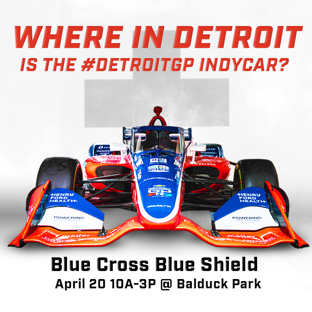 We are thrilled to support our partners at @BCBSM in “Bringing the Draft to Balduck” on Saturday! The free one-day football clinic is for boys and girls ages 5-16. Our #DetroitGP #INDYCAR will be on hand for pictures at 5271 Canyon St. in Detroit. #WeDriveDetroit // #NFLDraft2024