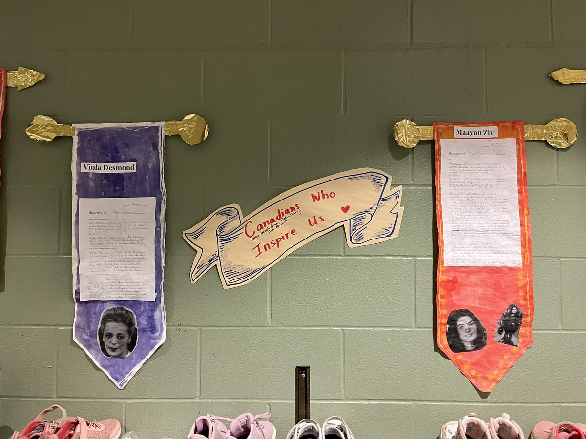 debngng's tweet photo. Some of the Canadians who inspire us. @TDSBForestManor https://t.co/2niJIXaELh