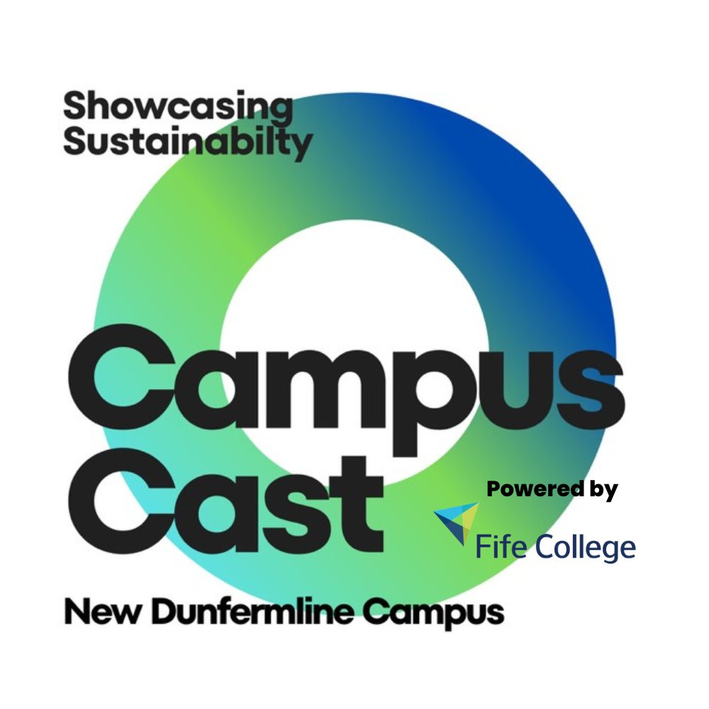 🎙️ 🌎 Coming soon... Get ready to tune into the all-new CampusCast podcast, where Sharrell & Naomi dive into sustainability and innovation at the upcoming Dunfermline Campus. 👀 Keep an eye out for insights and insider stories every week… Launching on 29th April!