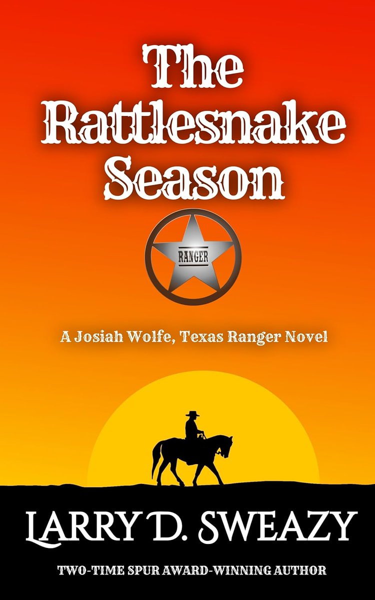 My first novel, and first Western, THE RATTLESNAKE SEASON, is on sale for .99 cents (ebook). Johnny D. Boggs said, 'A thundering testament to how good the Western novel can be.' amzn.to/3Upe1cX
