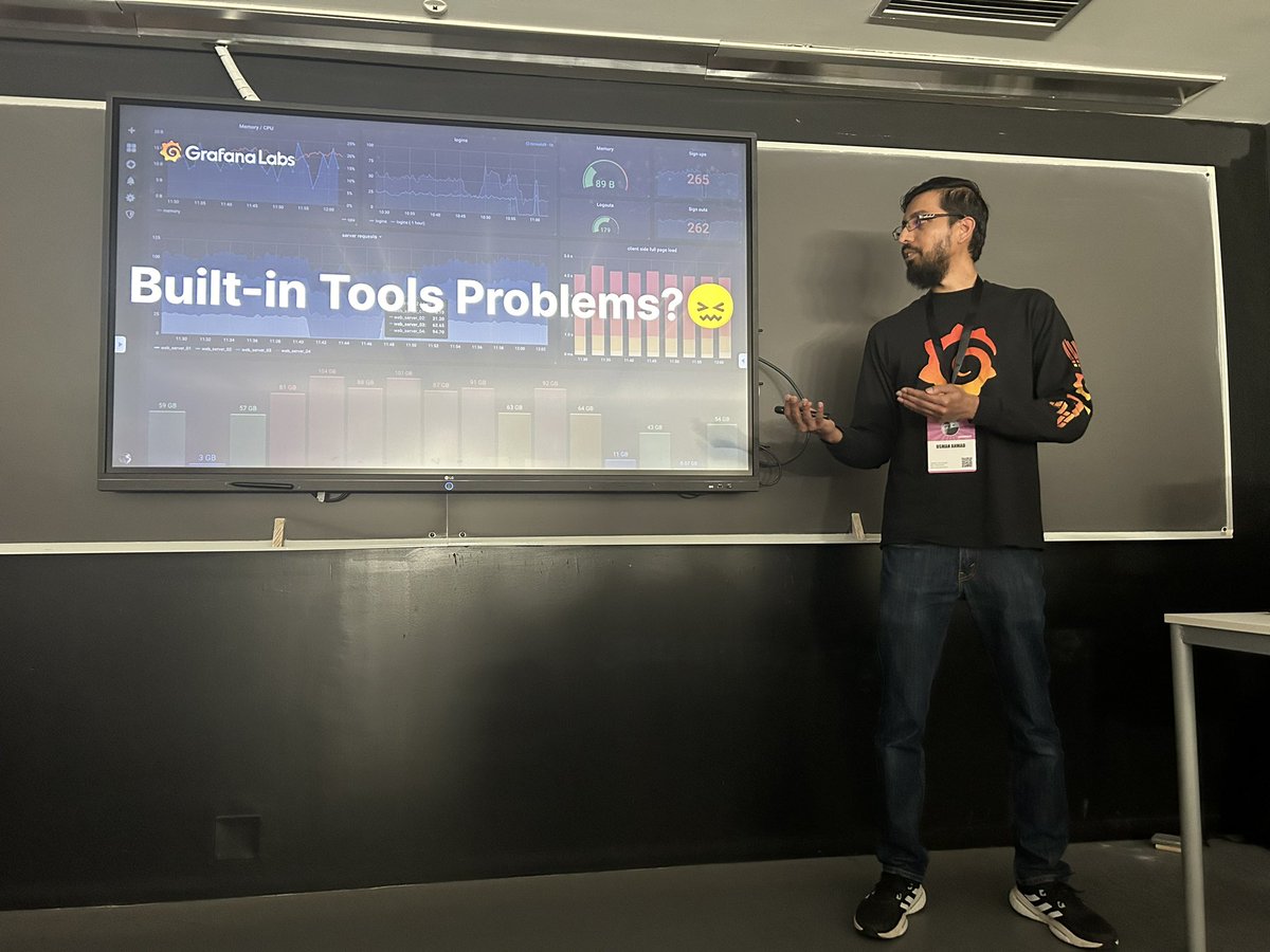 At @commitconf learning about @grafana dashboards

#commitconf #commitconf24