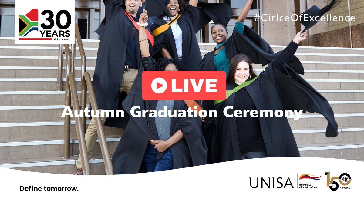 unisa's tweet photo. Unisa to award honorary doctorate to literary doyen, OK Matsepe. Watch on YouTube, today 19 April at 18:00: https://t.co/x42msgHkRl 
#Unisa150
#CircleofExcellence
#2024UnisaAutumnGraduations https://t.co/PEC0YSu5Tf