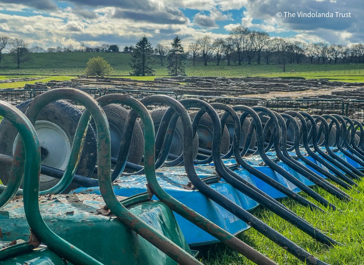 Thank you to our wonderful Period 1 Team at Vindolanda for the last 2 weeks. We look forward to meeting our new team of volunteers on Monday. #Vindolanda #Archaeology #HadriansWall