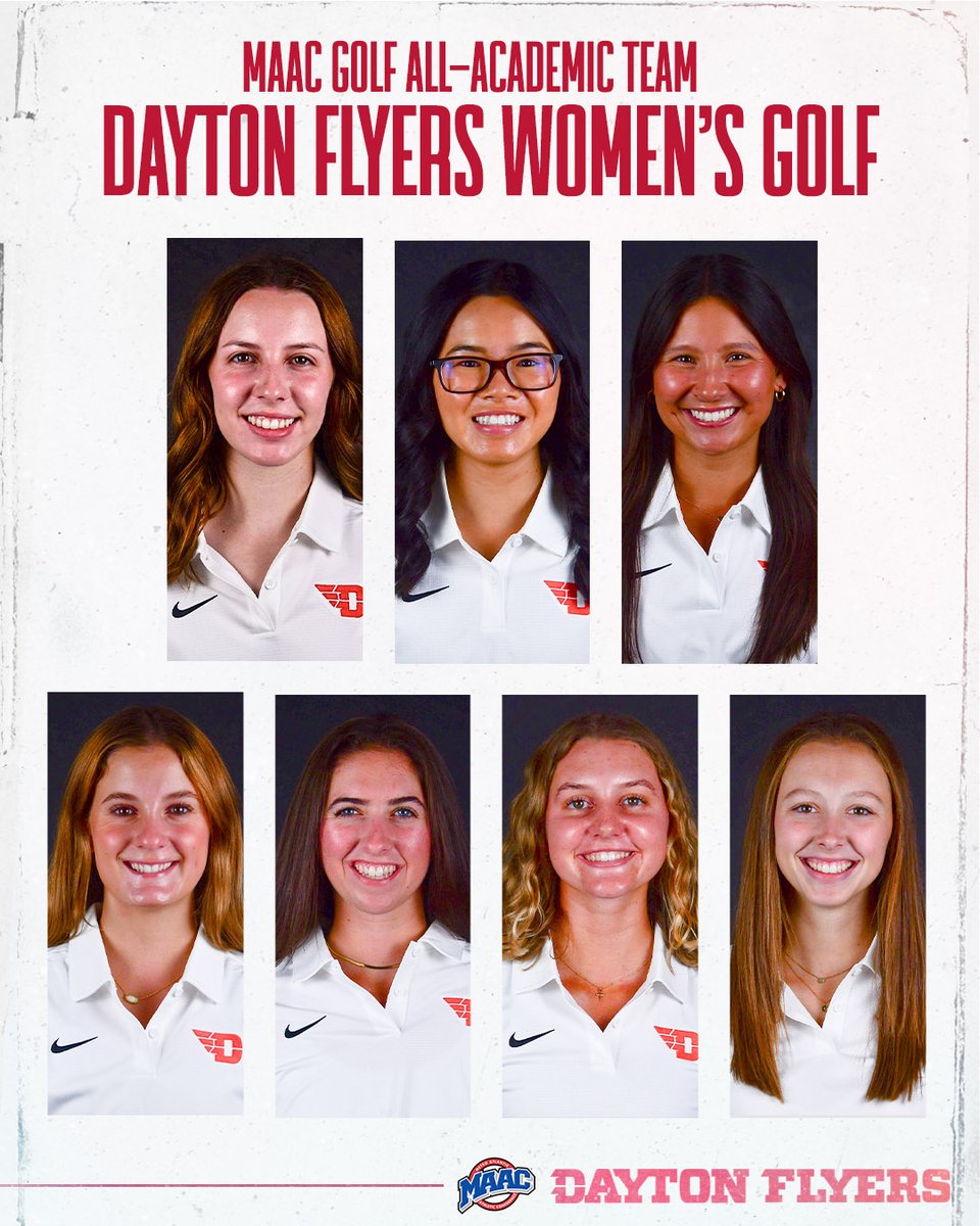 #UDWGOLF Has Seven Named To <a href="/MAACSports/">MAACSports</a> All-Academic Team

bit.ly/49EbmAJ