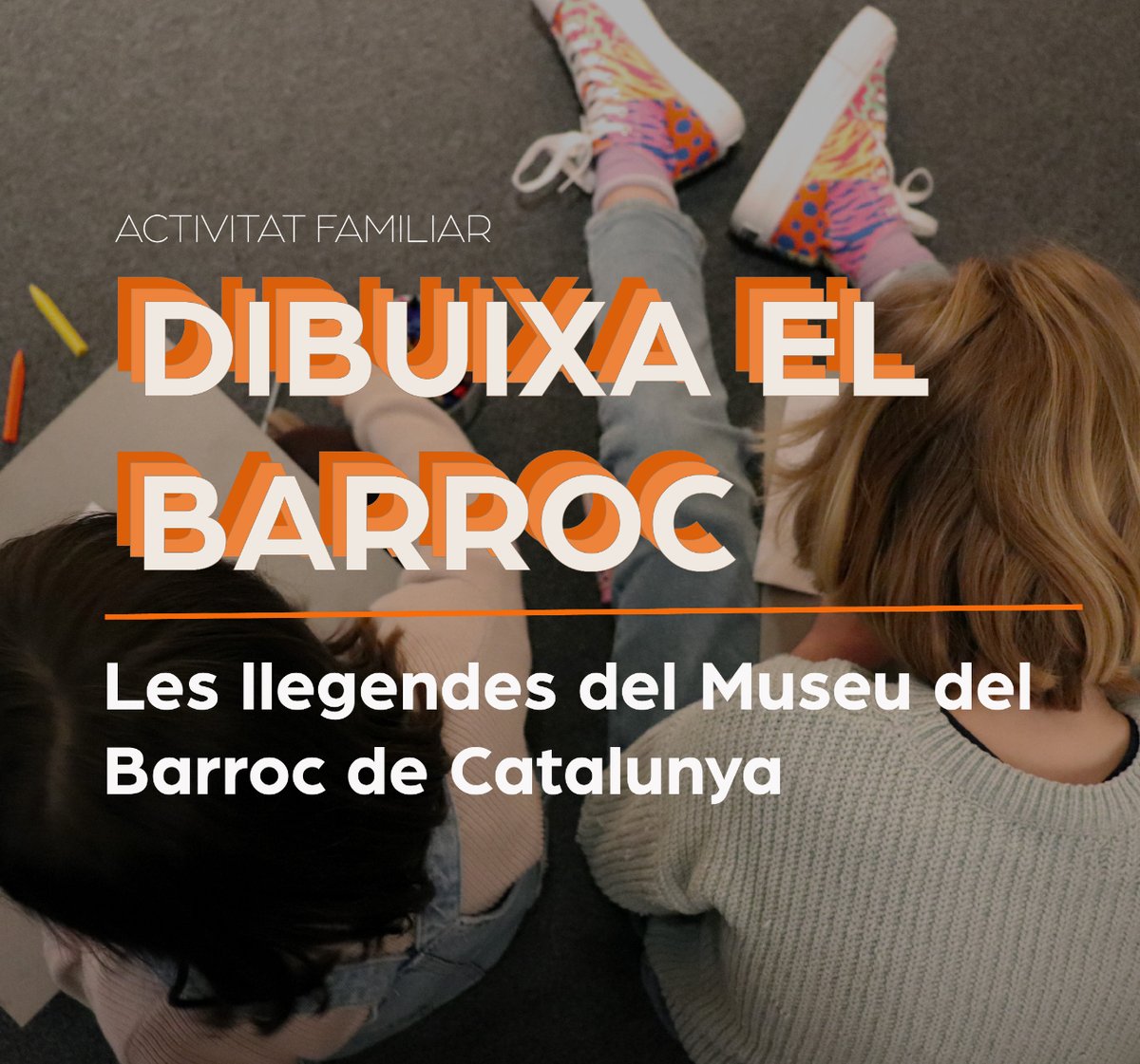 🫶Us volem proposar la primera activitat familiar del #MuseudelBarroc de Catalunya!

🎨 En la que transformarem un full en un llibre que omplirem de dibuixos, tot escoltant les històries que amaguen les pintures, els retaules i les escultures del museu.