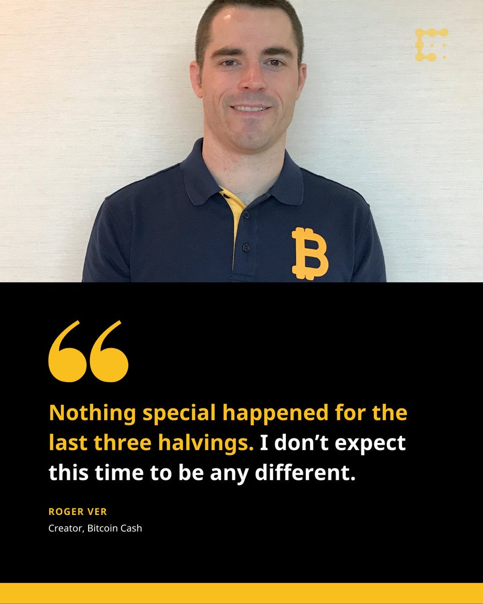 CoinDesk's tweet image. With an event as anticipated as the #Bitcoin halving there are certainly things to argue over.

Is it priced in? Will reduced revenues drive miners bankrupt? Will this time be different?

We asked the crypto community their opinion. #FutureofBitcoin 👇coindesk.com/consensus-maga…