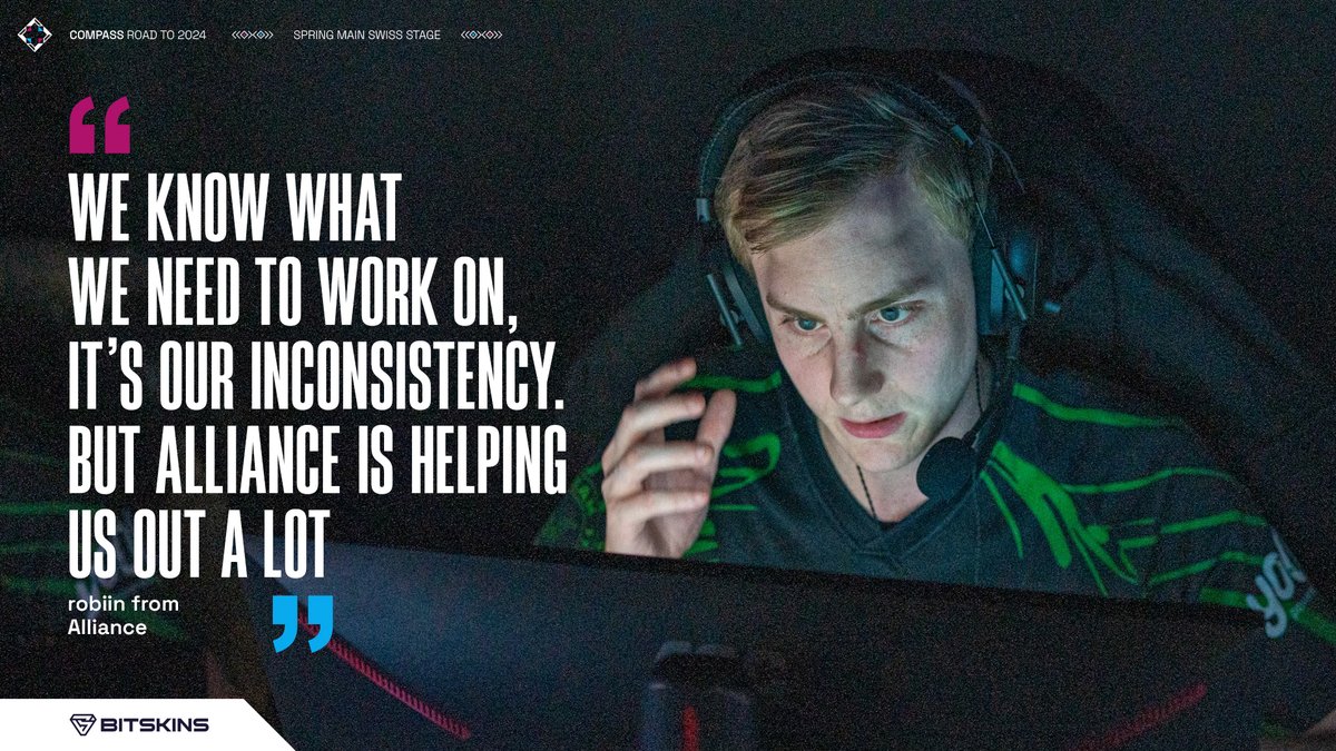 Ups and downs but @theAllianceGG is providing everything to get them to the top! 🗣️ @robiinCS #Compass2024 #CS2