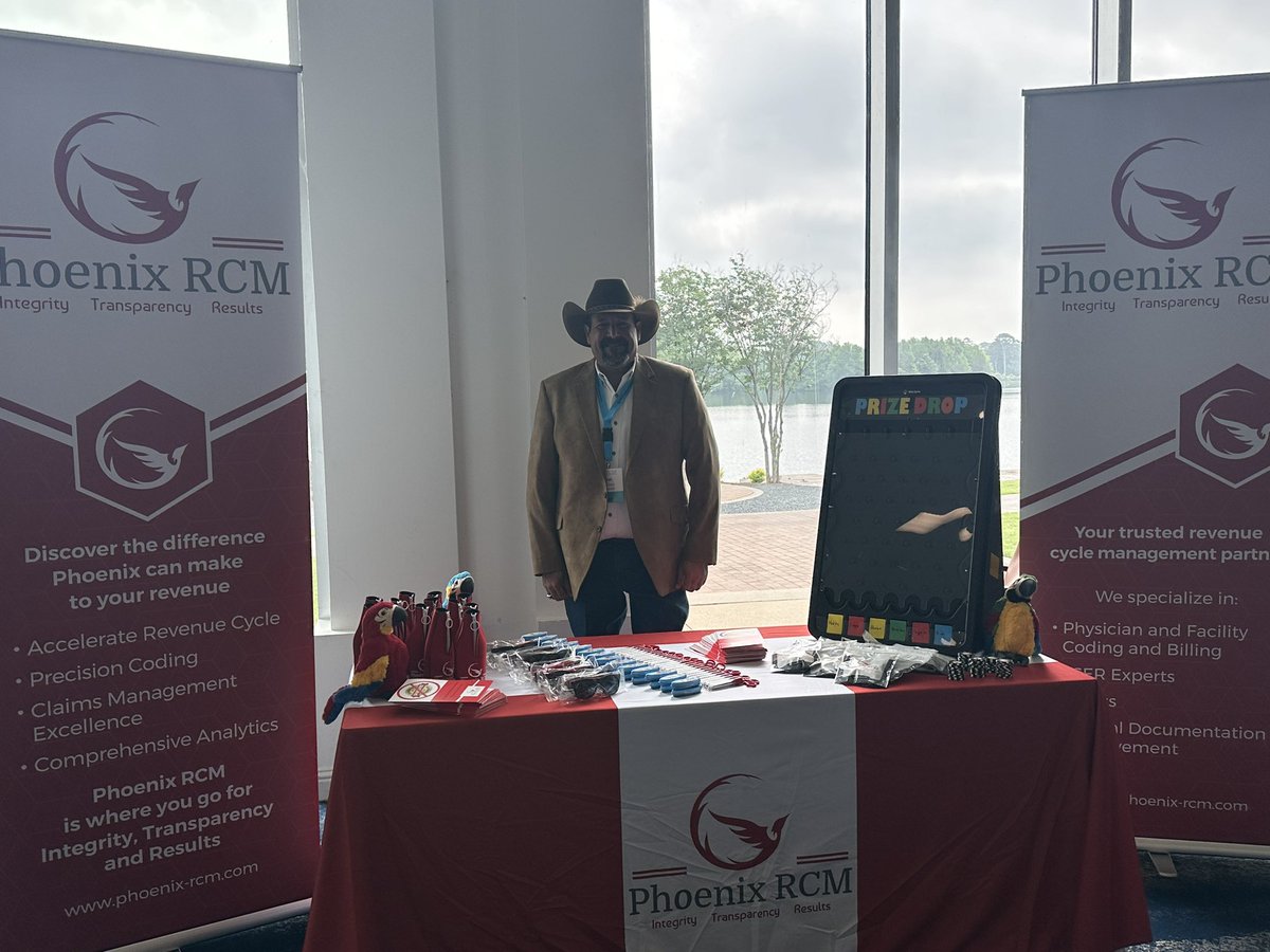 PhoenixRcm's tweet photo. @PhoenixRcm is at #TCEPConnect24! Come by booth #10 and see how we can improve your reimbursement! https://t.co/FZnNj4DgQc