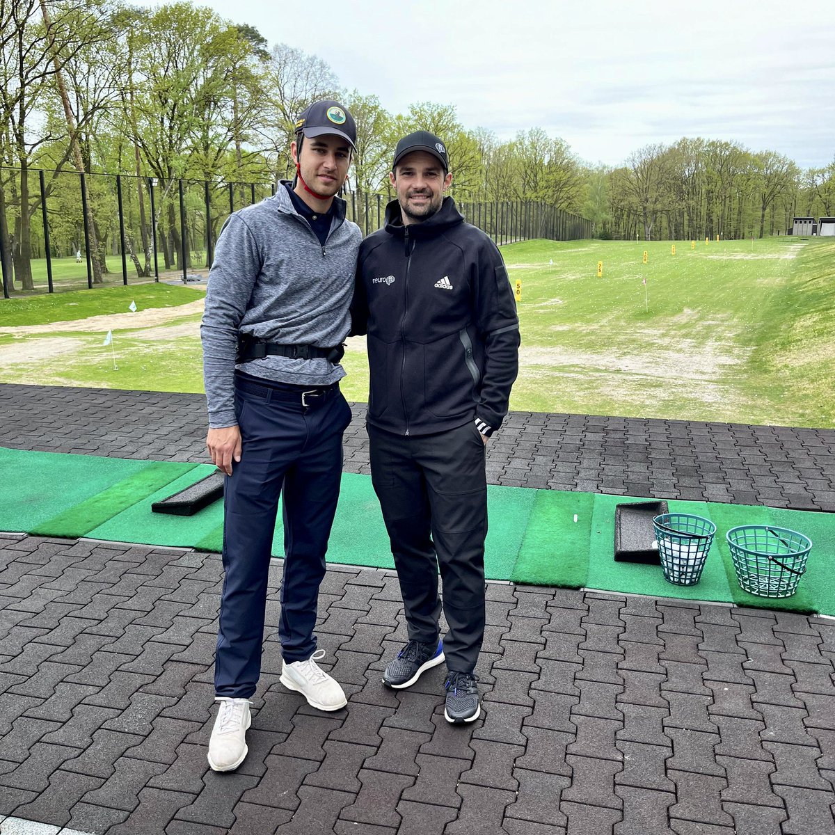 neuro11official's tweet photo. Thankful for our neuro11 brain training with LPGA professional golf player Alexandra Försterling and golf professional Hannes Hilburger. 

#trainyourbrain https://t.co/ltNtt1X9eG