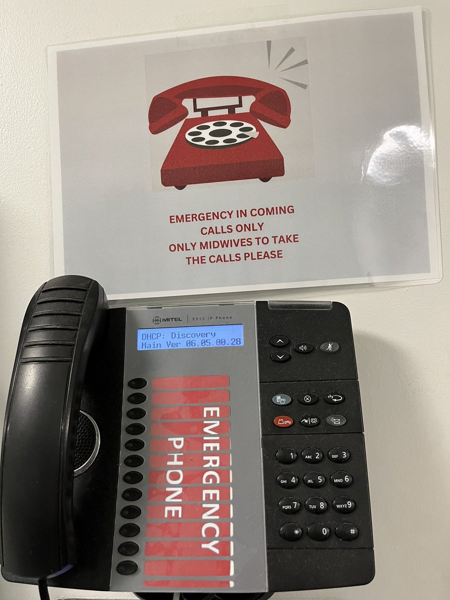 Thankyou to @CwmTafMorgannwg for welcoming @MikeJen64383664 and I this week. Both sites ready for the launch of the Red Phones on Monday 22nd April! A direct line of communication between the @WelshAmbulance and maternity units in CTM 👏 @SuzanneHardacr1 @Lucielocket30 #MatNeoSSP