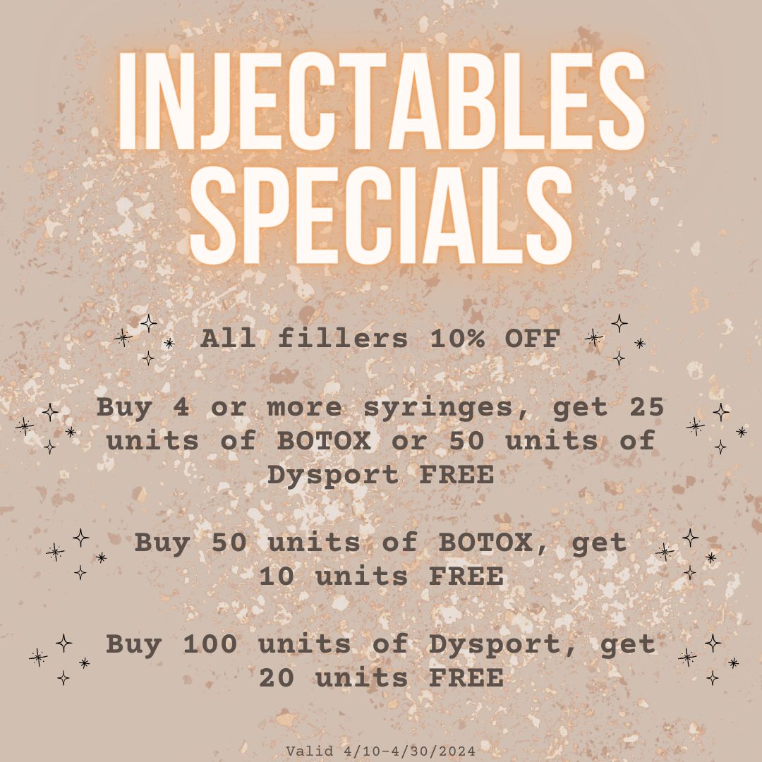 Have you been curious about BOTOX, Dysport, or fillers? Now is the time to check them out! We'd love to talk about what's right for you. 👉 buff.ly/44tXJ5D