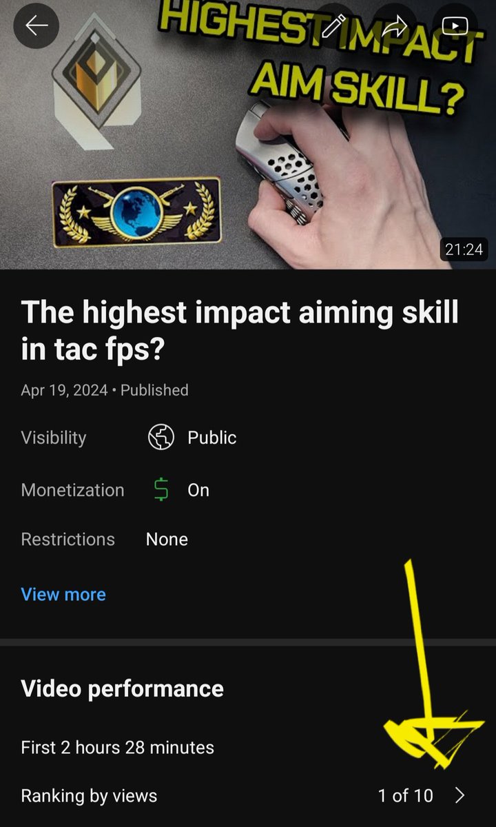 Although I just fixed it, I released a video on aim today and accidentally left the title as '2024 04 18 19 10 10'... but the video still performed really well. Titles overrated?