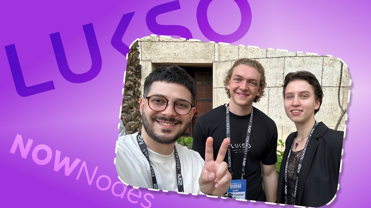 Met in 🇦🇪 with @lukso_io! LUKSO continues to impress with its 'Universal Profiles' development, offering unique capabilities for managing digital identities and assets. This opens new possibilities for creative professionals in fashion, art, and beyond. It's truly inspiring to