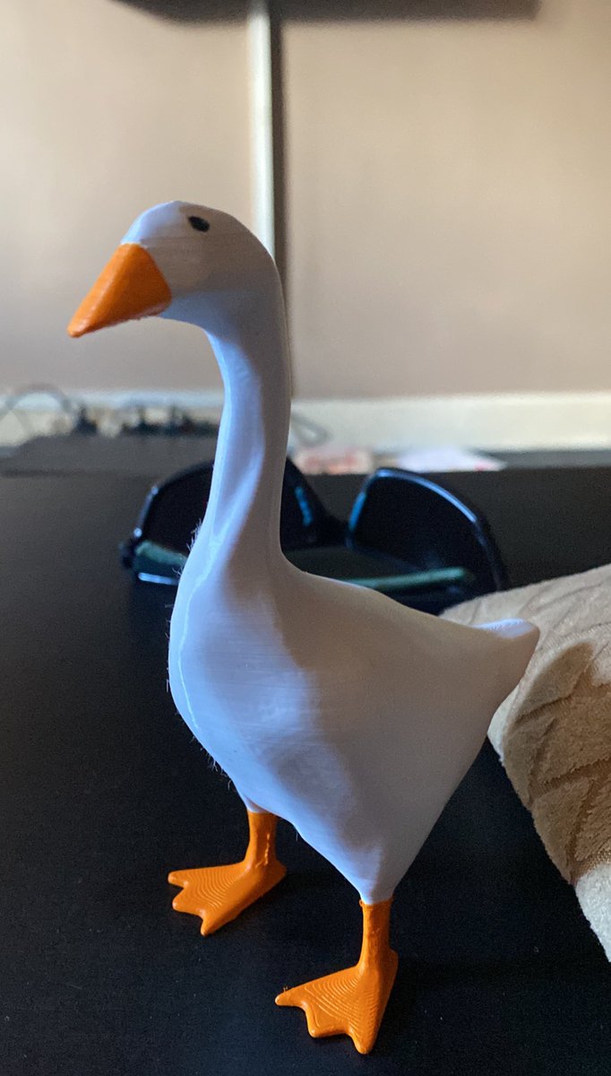 Ladies get yourself a man who 3D prints you a goose