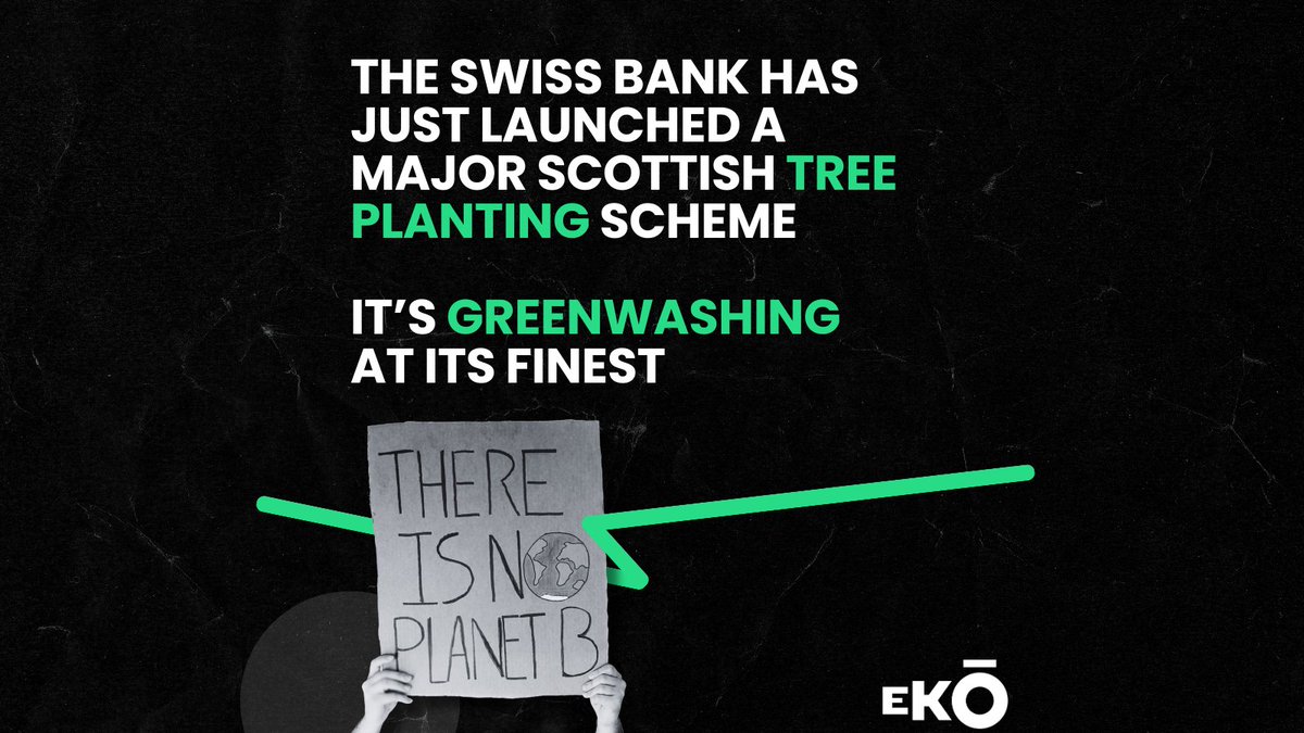 This week we launched a complaint with @BCorporation, urging them to revoke @lombardodier's B Corp status. Why? Because the Swiss Bank is blatantly #greenwashing.