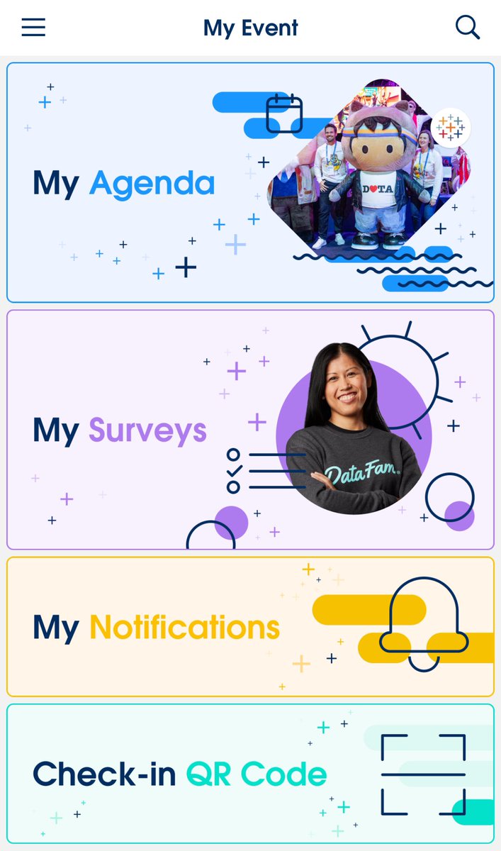 The TC App is now live!! 🎉 #data24

Download the Salesforce Events app and you’ll find it listed as an event in there (you’ll need to sign in using your TC registration details).

Hey <a href="/ScottKimly/">Kimly</a>! 

#tableau