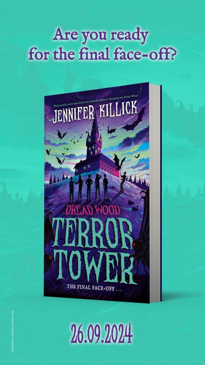 When I revealed this to Year 6 today there were whoops. I’ve had to promise we get extra copies for September so they can come back and borrow. This is the final book in the amazing Dreadwood series by @JenniferKillick. These books have truly got kids reading for pleasure