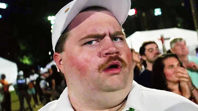 shaved my beard off last night but left the moustache... went from looking like the first pic to looking like the second pic...