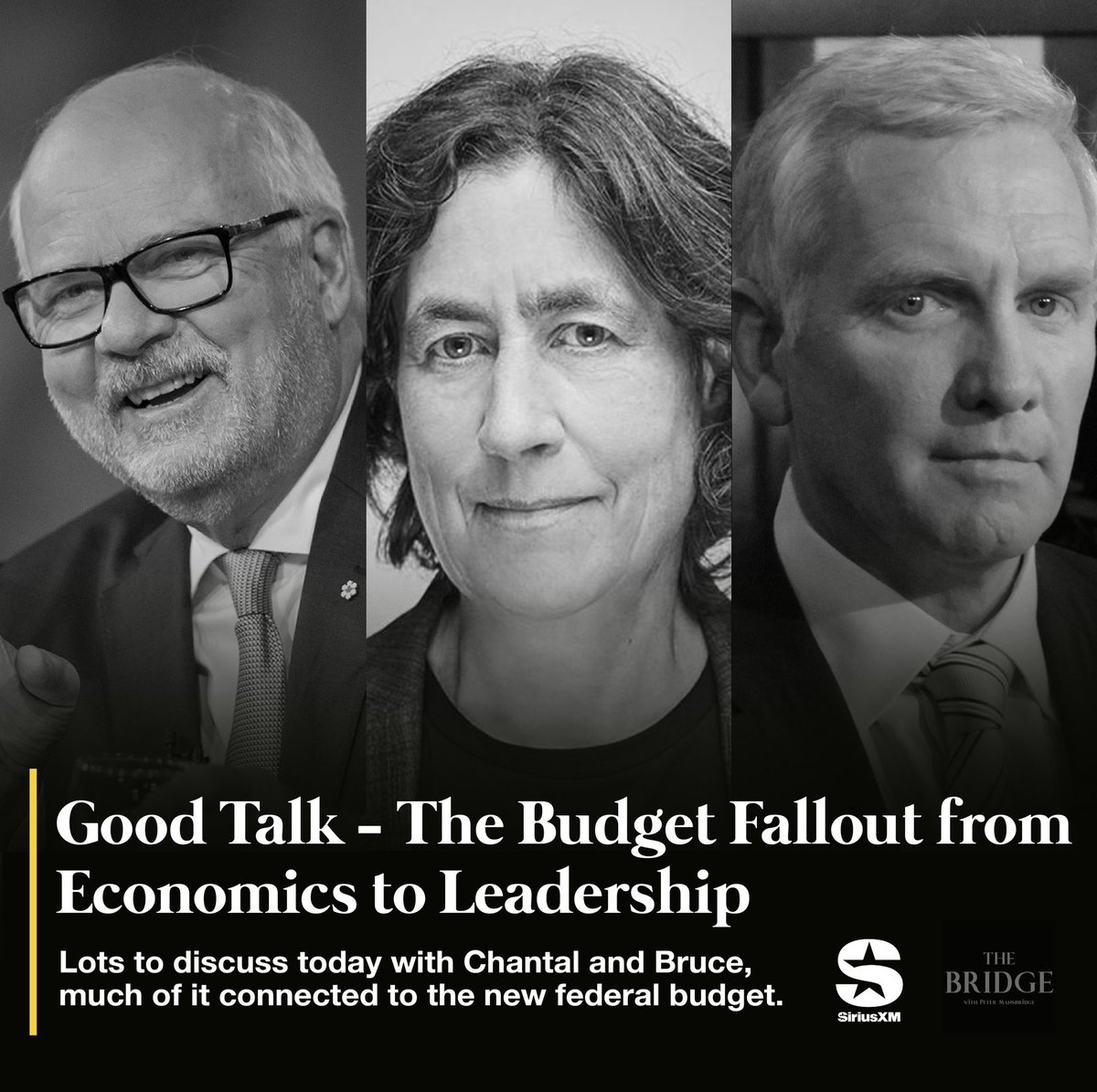 Is the federal budget further left than some Liberals would like? What would a Poilievre government do differently? And what’s Dominic LeBlanc up to? @ChantalHbert and @bruceanderson join. Noon EST on @CanadaTalks167, all podcast platforms, or YouTube. 📍youtu.be/A81CPT8ozRA