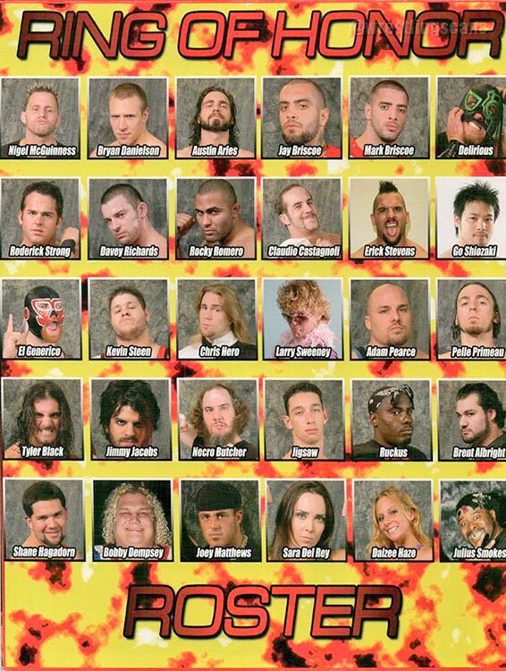 ROH Roster circa 2007.