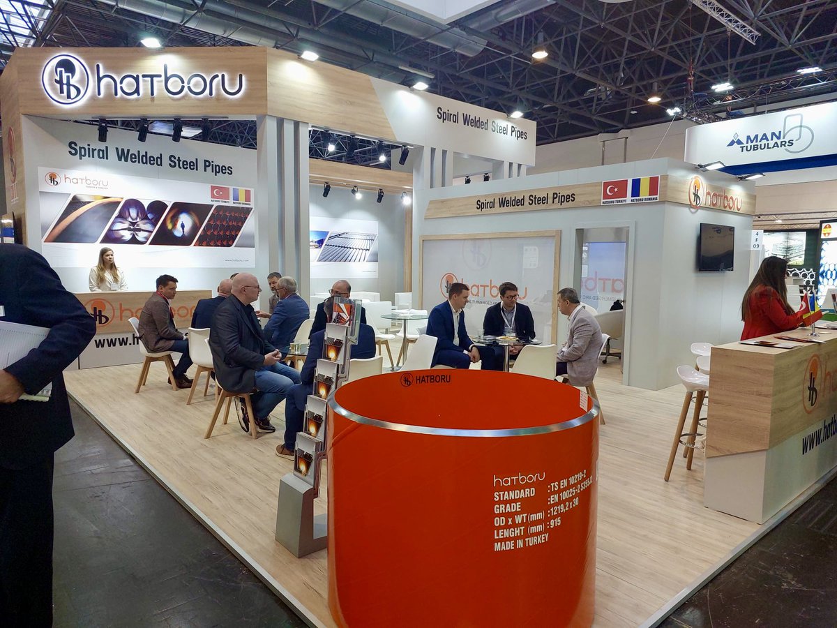 hatborukurumsal's tweet photo. WIRE&amp;TUBE 2024’te bizleri yalnız bırakmayıp katılım sağlayan tüm müşterilerimize teşekkür ederiz.

We would like to thank all our customers who did not leave us alone and participated in WIRE&amp;TUBE 2024.

#wireandtube #wireandtube2024 #düsseldorf #hatboru #pipe #steel #fuar https://t.co/Xp2tFvL7By