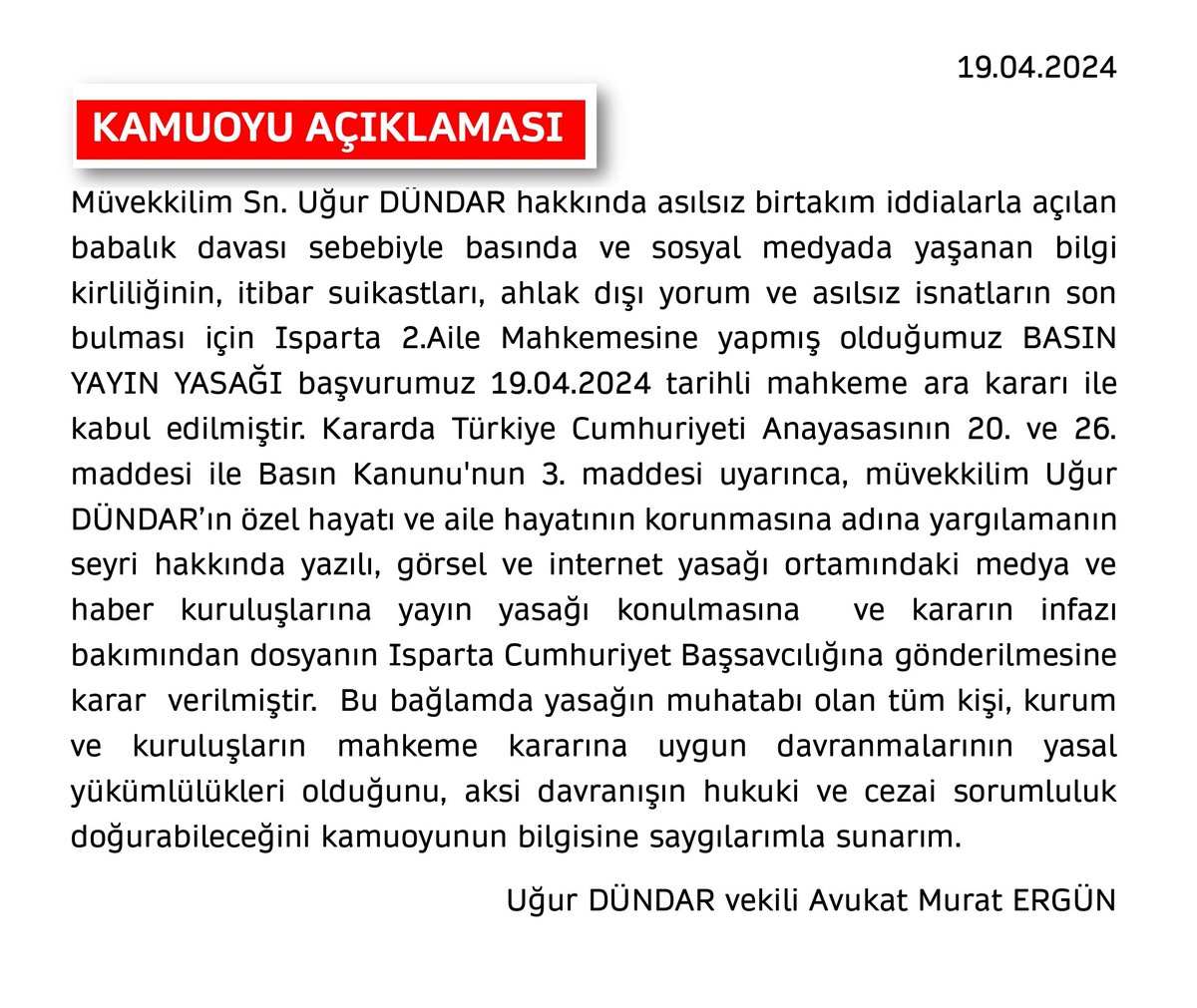 Dün sizlere 'Bana atılan iftira ve yalanlar, bunları yayanların ellerinde patlar' diye yazdım ya...Bugün soruşturmacı gazetecilik yaptım ve beni tanıdığı (hatta çocuk sahibi olduğu!!!!) iddia edilen Suphiye Orancı'nın dudak uçuklatan gayri ahlaki geçmişini yakından bildiğini öne