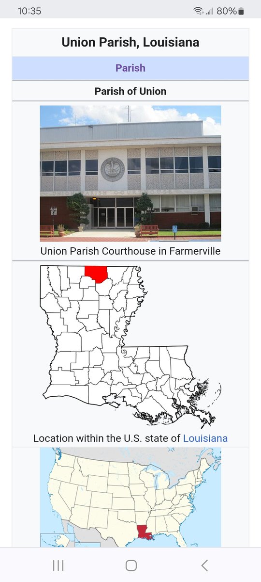 TMHPolitics's tweet photo. @DrLorinser Carpetbagger @RepJackBergman knows you have to go north to get to the UP, but the only UP he is familiar with is Union Parish. https://t.co/sIBJk55rWl