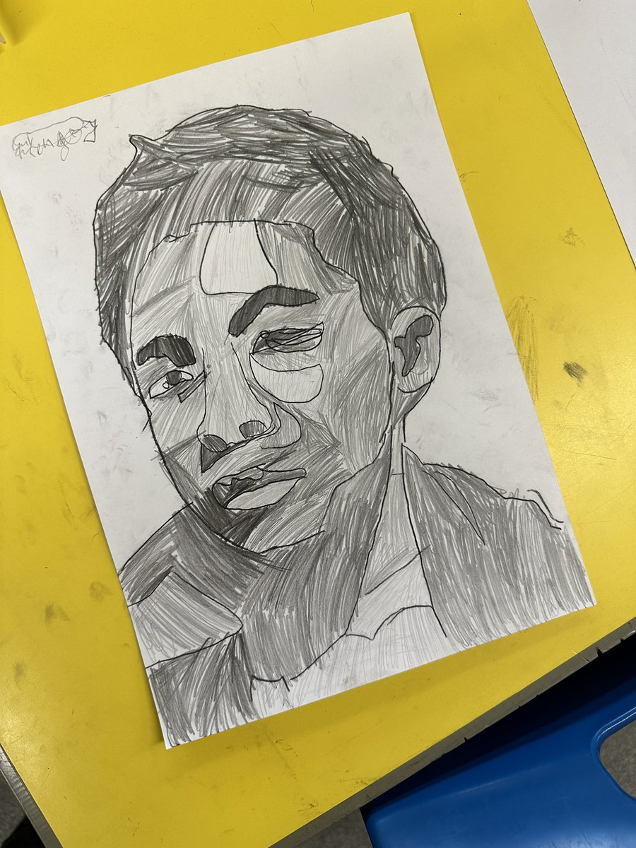 lela_harri68730's tweet photo. I had an absolutely fantastic day at St John’s Primary School in #cliviger teaching Y3 and Y5 children how to draw portraits. What an inspiring group of kids and I’ll think you’ll all agree their artwork was incredible! #learningtodraw #art #teaching https://t.co/1O0b5HshNr