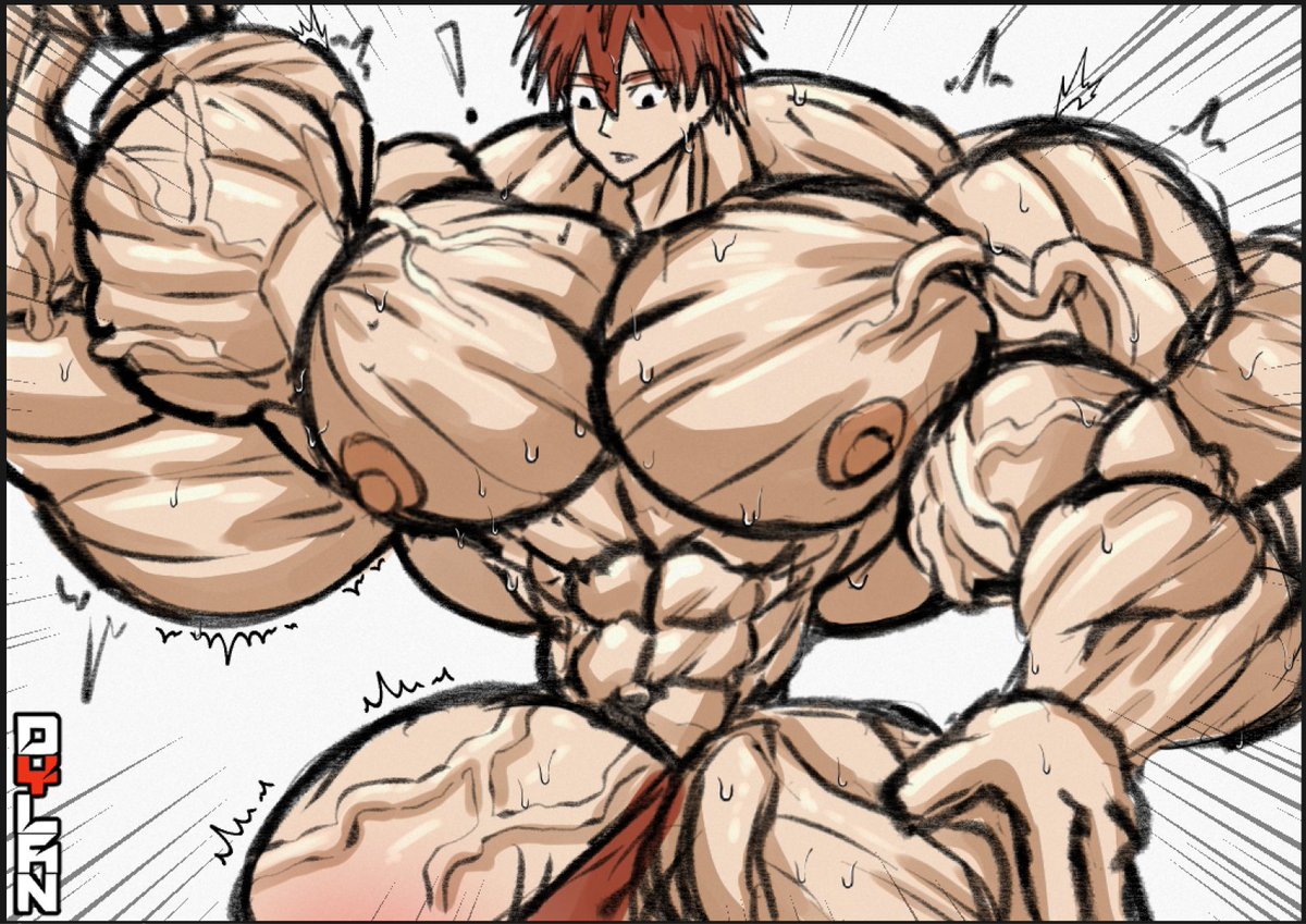 seem stark experiences hyper muscle growth. :D