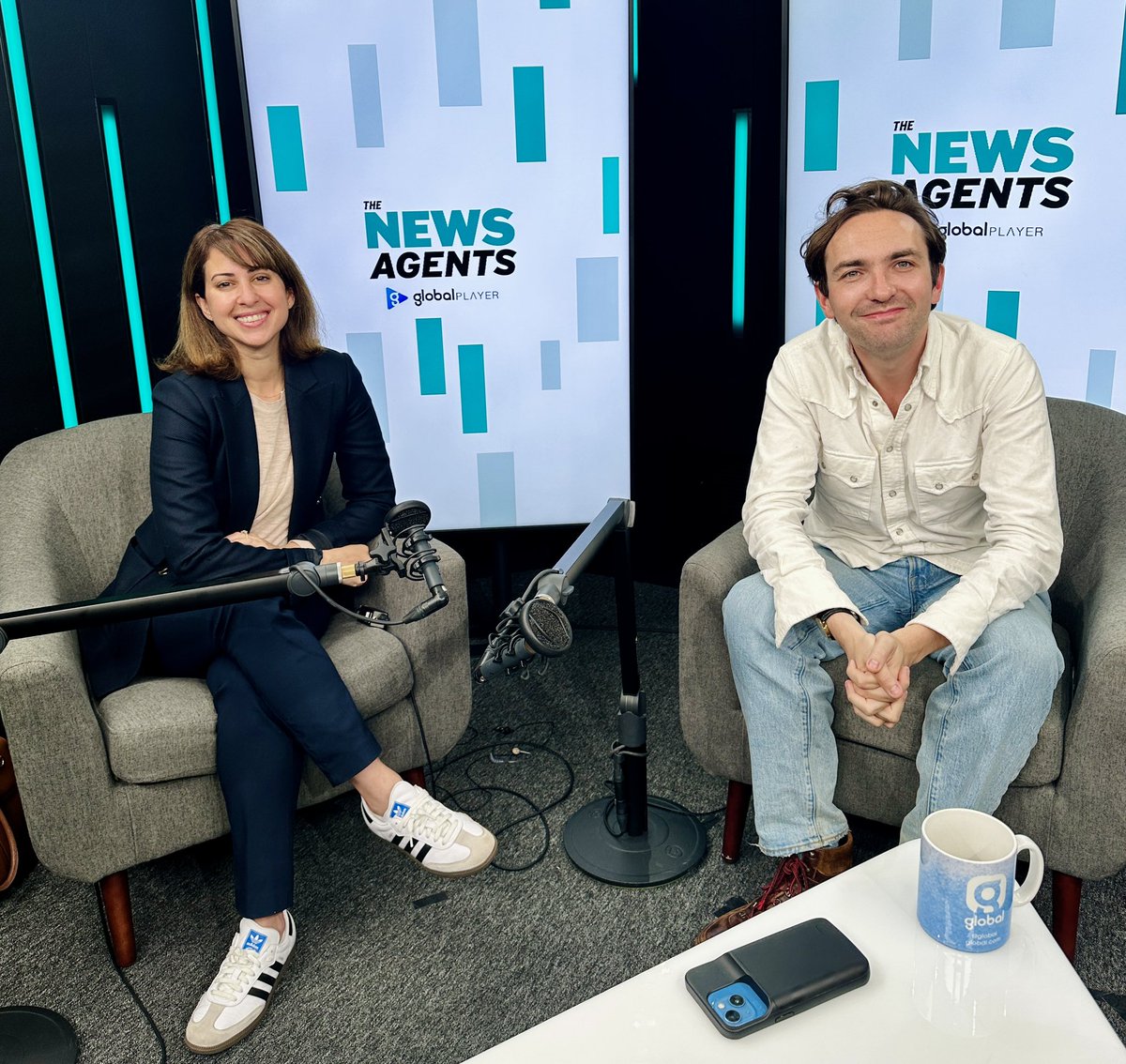 It was such a pleasure meeting @lewis_goodall & his team in person and talking about the Middle East-past, present and future-for @TheNewsAgents. Looking forward to people hearing our conversation. Lewis is one of the best interviewers I’ve sat with: kind, nuanced & thoughtful.