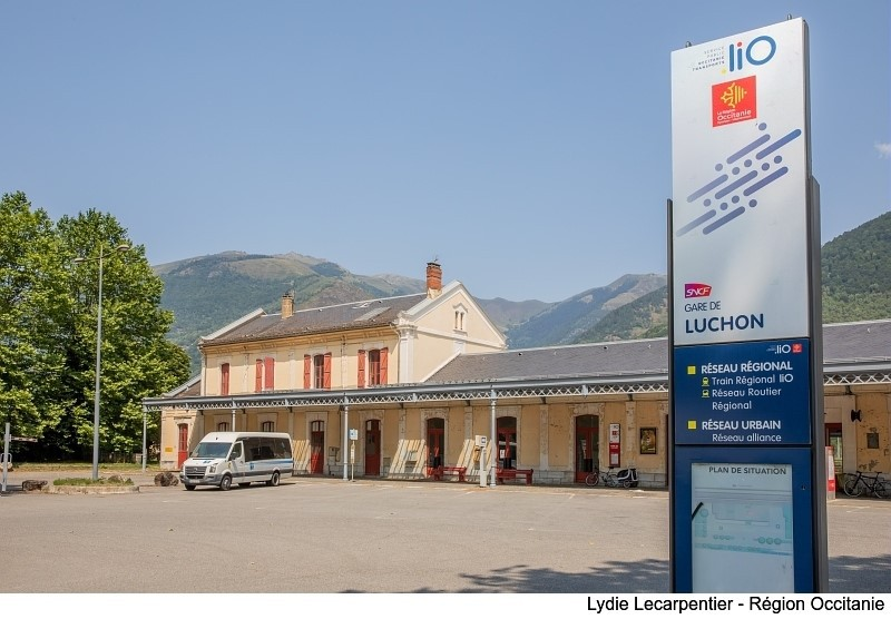 Le chantier avance pour la réouverture de la ligne #Montréjeau-#Luchon 🏗️ Elle accueillera les 1ers #trains à #HydrogèneVert de France ! Une énergie produite avec de l'électricité renouvelable, pour une #mobilité plus durable 💚laregion.fr/En-Occitanie-d… _ #OccitanieDurable