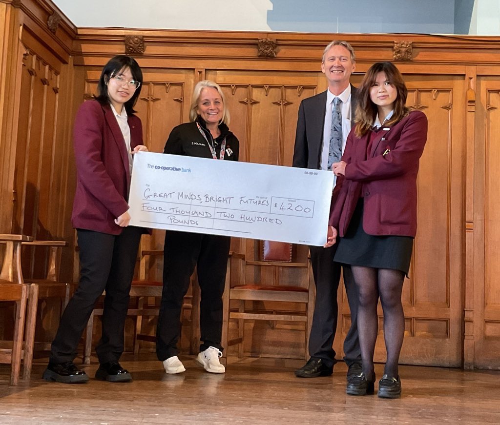 BSGDCharity's tweet photo. @BoltonSch Mr Hepplestone’s charity @wellgoodwater raised a total £5100 including £890 from yr8 GD Students. This will be used to help ensure clean water for the orphaned children in Malawi thanks to Mrs Marsden &amp; Mr Armstrong’s Great Minds, Bright Futures charity. @BSGDCharity https://t.co/x5j0krPzG8