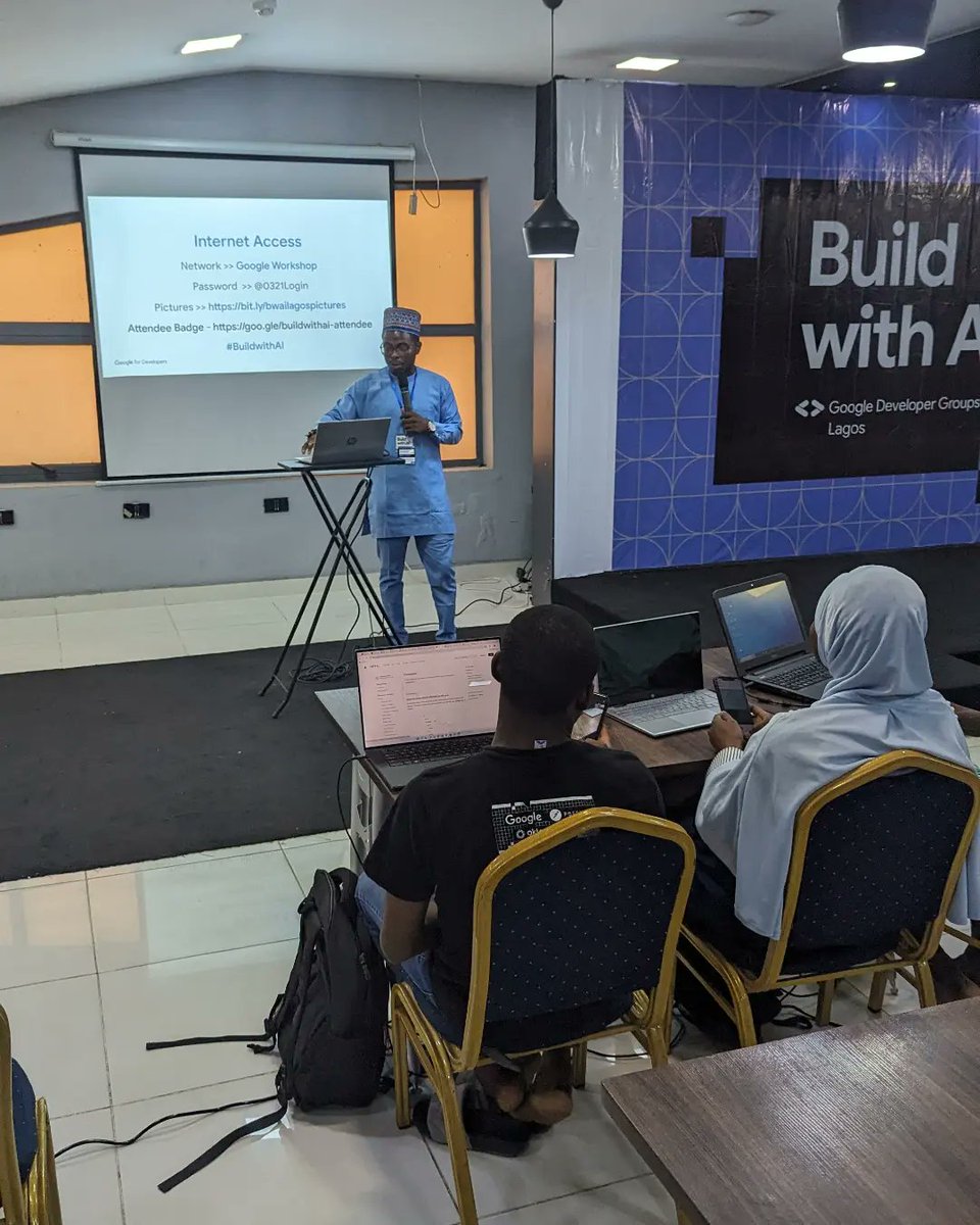 Less than a day to the BuildWith AI event with GDG Lagos 🚀

Are you READY to build the future?!!🥳🥳

Join us tomorrow for a power-packed session with our speakers and take your skills to the next level 😎🧑🏻‍💻

#buildwithai