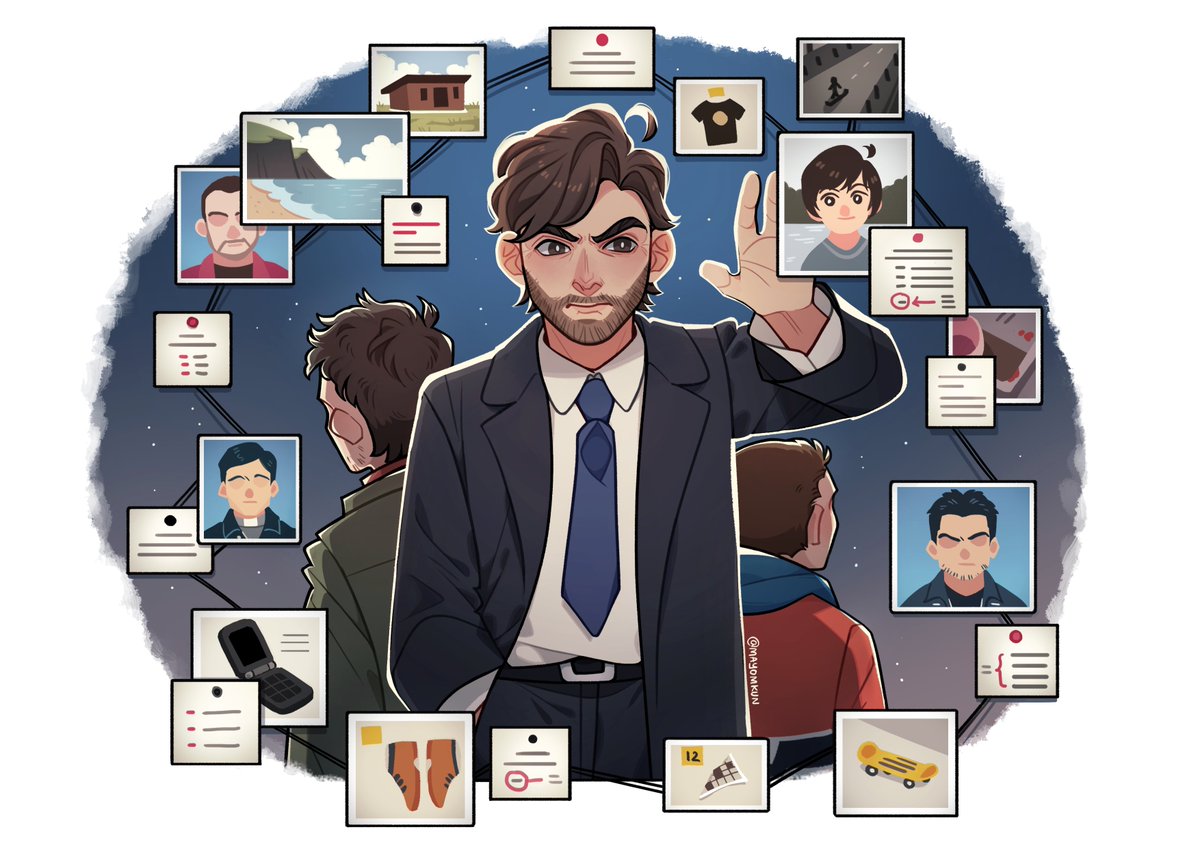 <a href="/DTFanzine/">Many Faces: A David Tennant Fanzine</a> And my second piece for <a href="/DTFanzine/">Many Faces: A David Tennant Fanzine</a> Emmett Carver from Gracepoint 🌅