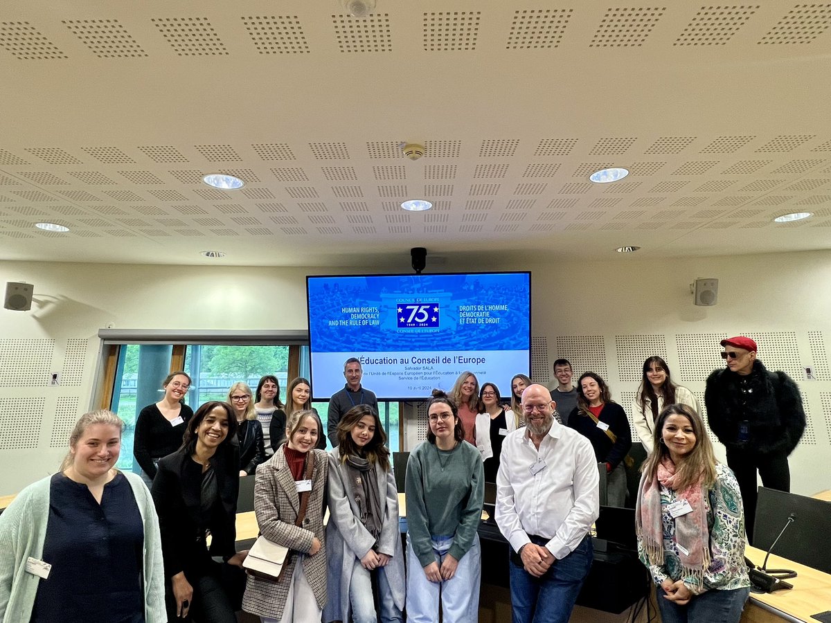 Wrapping up 2 days exchanging ideas with professionals championing #childrenrights in #Europe. Enjoyed the discussions on the Lanzarote Convention, ECHR jurisprudence, youth policy & education. Thank you to @CoE_children,@ENOChildren, @ECHR_CEDH, @CoE_Education 🇪🇺 @UNIGEnews