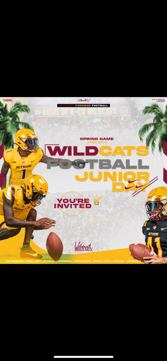 I’ll see you tomorrow @BCUGridiron @CoachTerrySims @caffeyjbhs @CoachBerry247