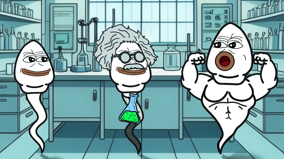 UNVAXSSOL's tweet photo. UNVACCINATED SPERM IS THE NEXT BITCOIN. $UNVAXS on sol the next 10000x gem.

https://t.co/L2v1if7zRp https://t.co/cPjpaJDY71