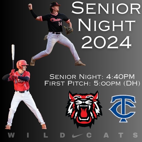 Last game of season! Come support our seniors!