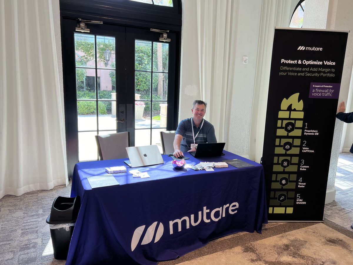 It was wonderful seeing everyone at #CloudConnections24 this week, thank you @CloudCommsAll for a great event!  #NetworkSecurity #telecom #dataprivacy #cybersecurity #socialengineering #vishing #phishing