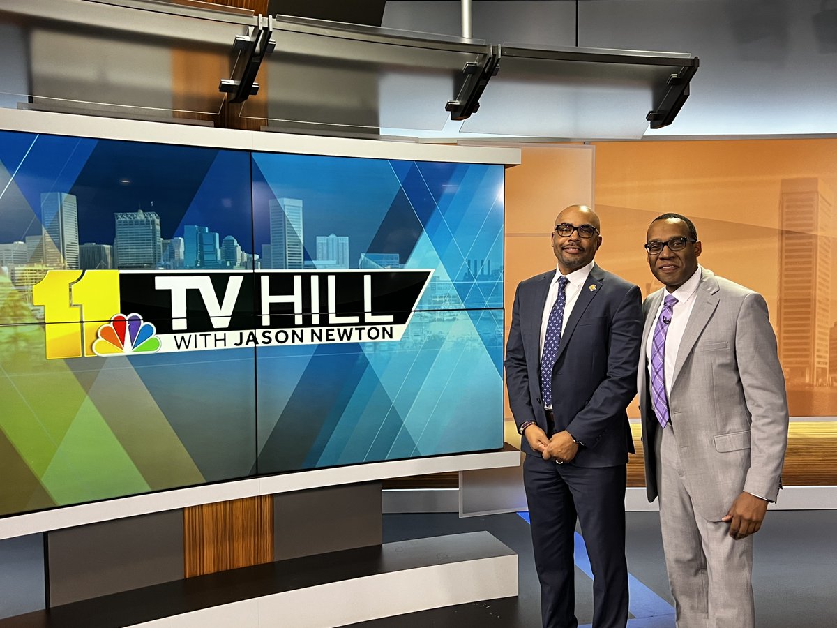 TheFundBalt's tweet photo. This morning we caught up with @baltcityschools principal and Heart of the School Awards winner, Dr. @BenMosley17 of @glenmount235. Tune in this Sunday at 11:30 a.m. to @WBAL11TVHill with Jason Newton to catch his interview! https://t.co/ELuCsJldfK