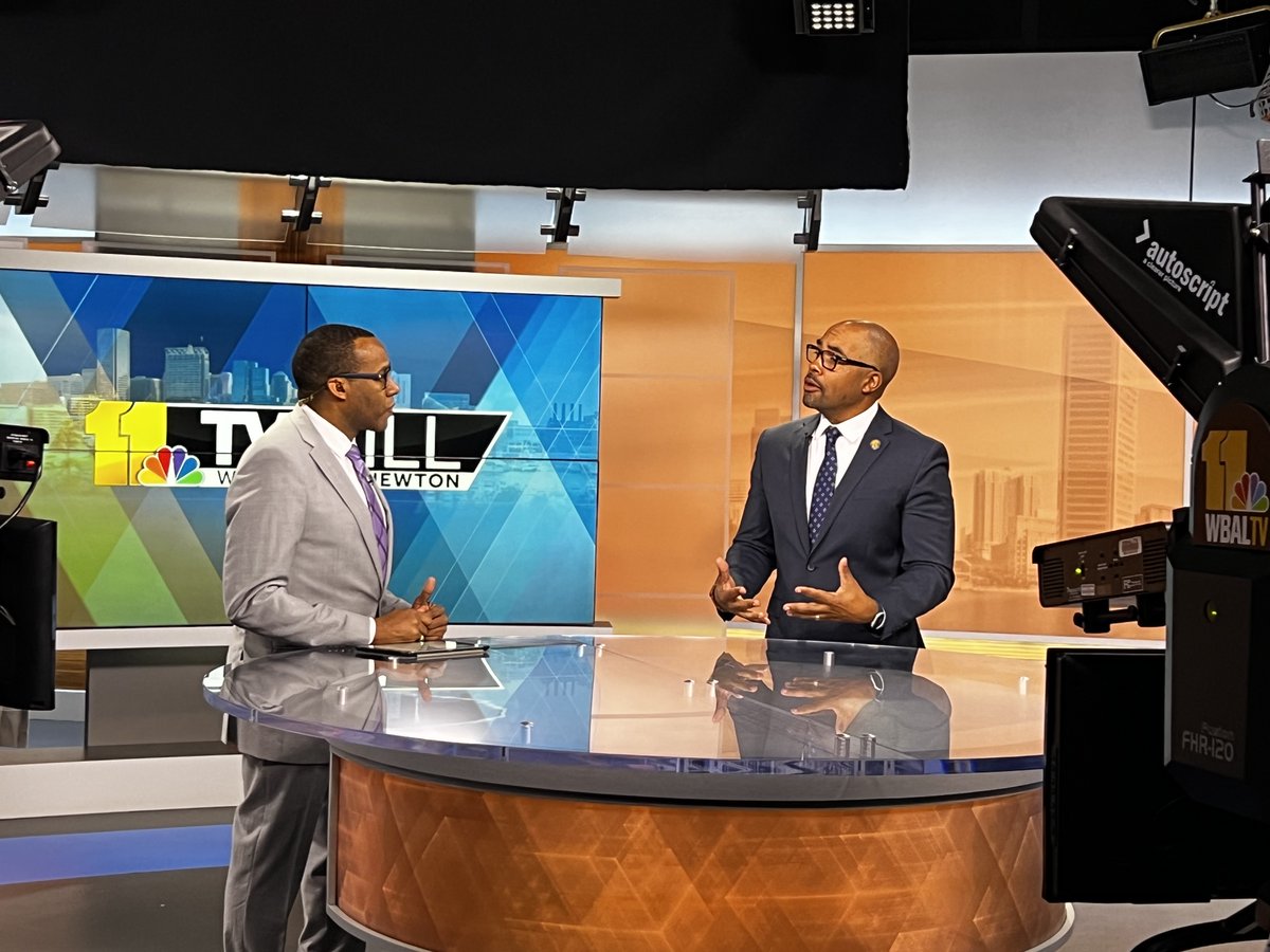TheFundBalt's tweet photo. This morning we caught up with @baltcityschools principal and Heart of the School Awards winner, Dr. @BenMosley17 of @glenmount235. Tune in this Sunday at 11:30 a.m. to @WBAL11TVHill with Jason Newton to catch his interview! https://t.co/ELuCsJldfK