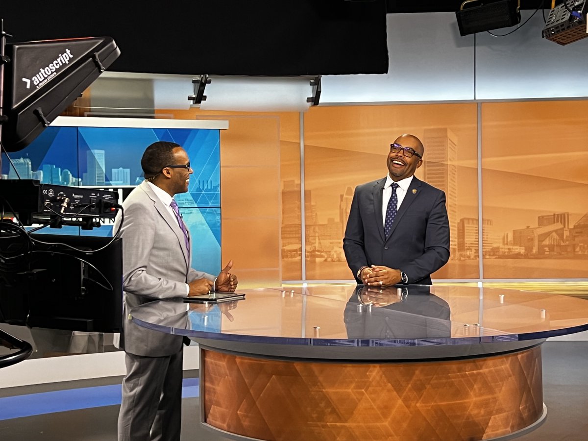 TheFundBalt's tweet photo. This morning we caught up with @baltcityschools principal and Heart of the School Awards winner, Dr. @BenMosley17 of @glenmount235. Tune in this Sunday at 11:30 a.m. to @WBAL11TVHill with Jason Newton to catch his interview! https://t.co/ELuCsJldfK