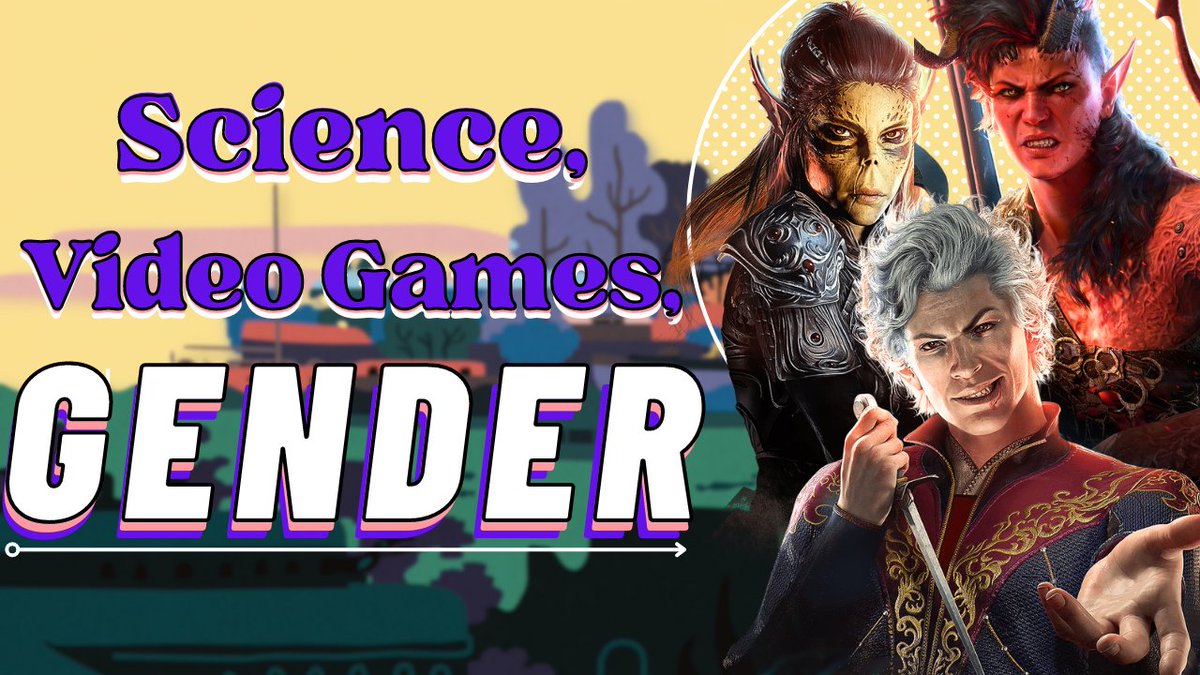 Gender is weird, messy and complicated, and it can be hard to squeeze that complexity into the rigid language of science - can Saltsea Chronicles or Baldur's Gate 3 show us a better way? My newest video explores that very question (and a lot of theory - LINK BELOW!)