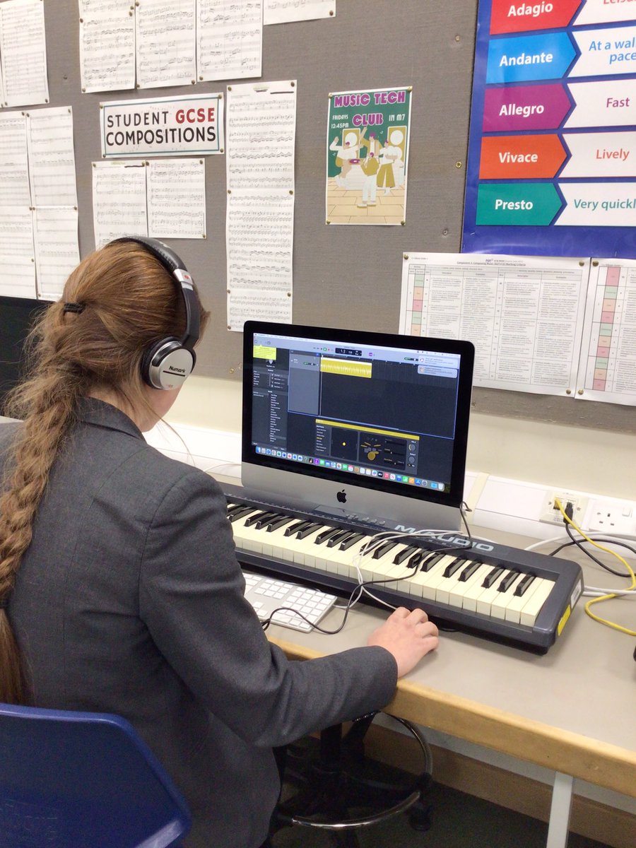 The latest addition to our co-curricular timetable, a Music Tech club, launched today! We can’t wait to hear what our pupils come up with!
