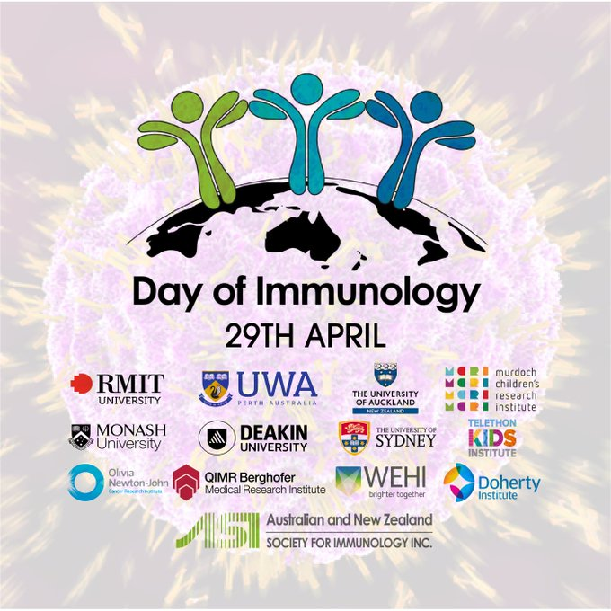The Day of Immunology 29th April 2024 organized by IUIS and EFIS and all international immunological societies that will join again with this year's theme: “Immunity Through the Ages: Navigating the Science of Aging and Immunology.” x.com/DayofImmunolog…