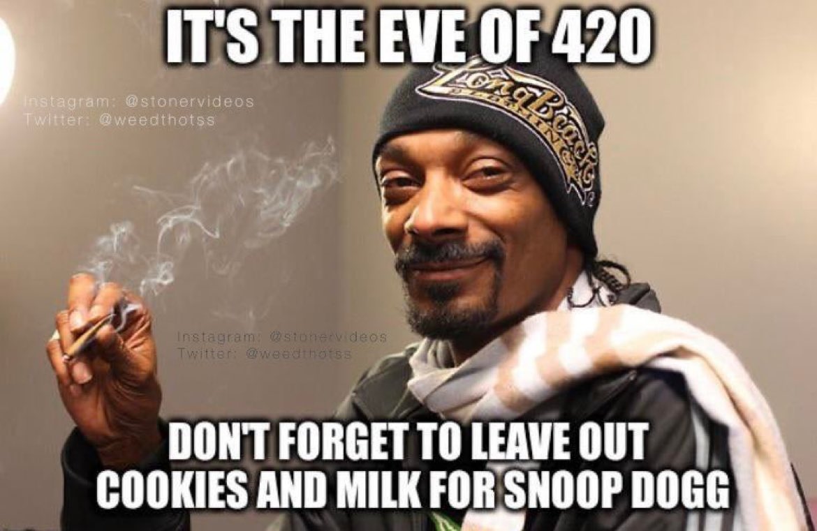 It’s the eve of 4/20 … 💭🍁